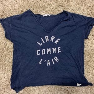 Navy Pull&Bear Tee